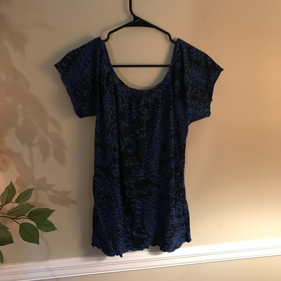 UO Kimchi Blue printed short sleeve top - Picture 6 of 6